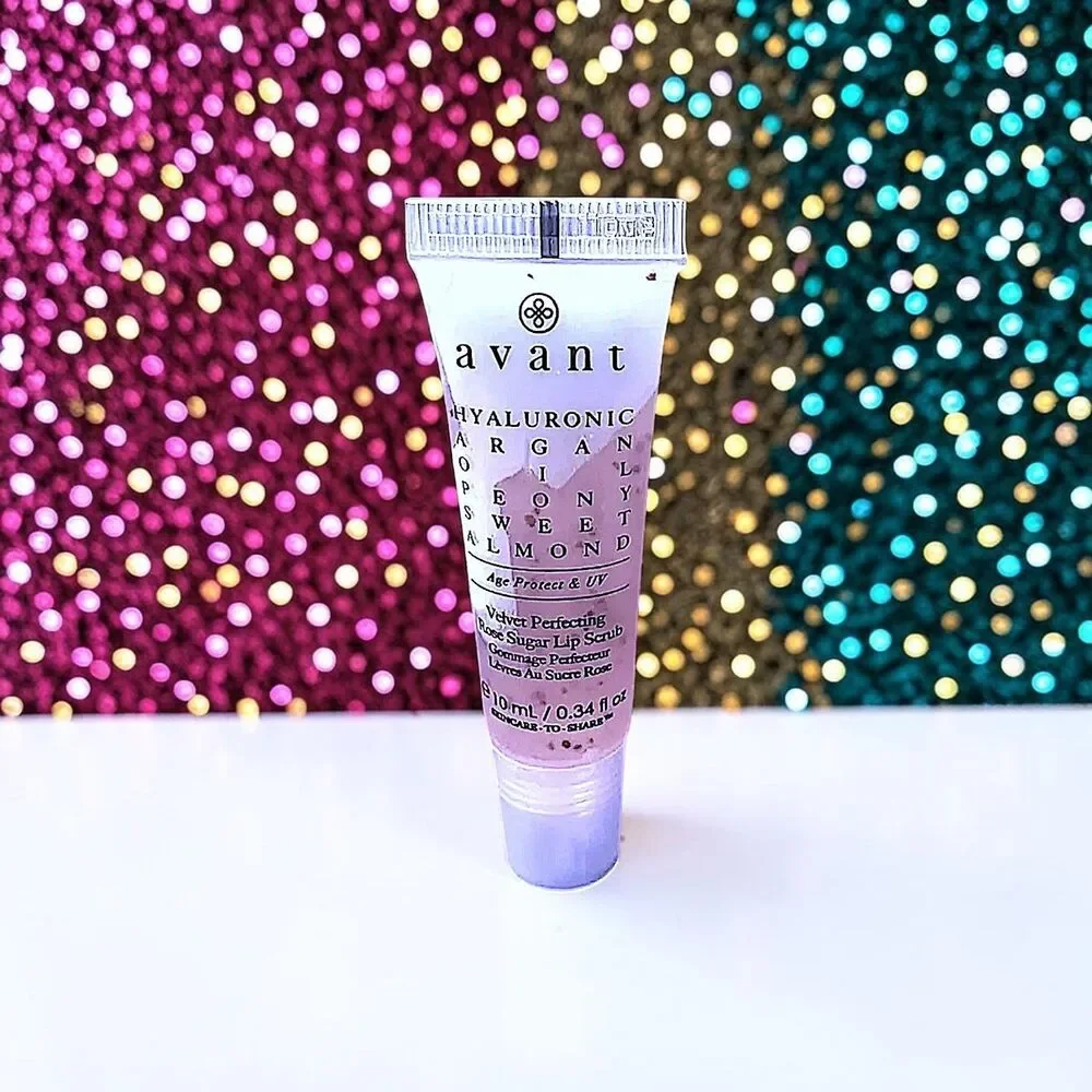 AVANT Velvet Perfecting Rose Sugar Lip Scrub Brand New Without Box 0.34 fl Oz